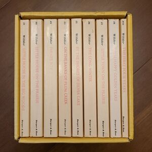 Boxed Complete Set First Edition 1971 Vintage Laura Ingalls Wilder Original Ownr